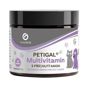Galmed PETIGAL Multivitamín 100 tablet