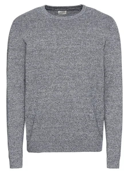 JACK & JONES Sveter  sivá melírovaná