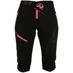 HAVEN ENERGY CRAZY Dámske krátke nohavice na bicykel, čierna, veľkosť