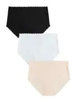 Next Nohavičky 'No VPL'  telová / čierna / biela