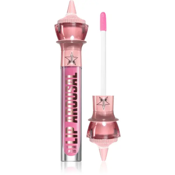 Jeffree Star Cosmetics Orgy 2 Lip Arousal Plumpin Lip Gloss lesk na pery so zväčšujúcim efektom odtieň Pink Robe 4 ml