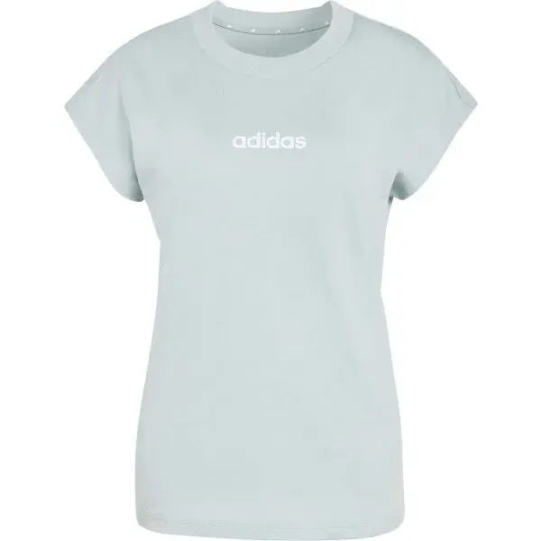 adidas LINEAR SJ TEE W Dámské tričko, světle zelená, velikost XXL
