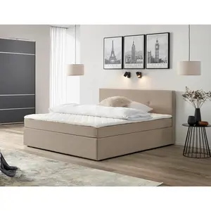 P & B AMERICKÁ POSTEL, 160/200 cm, pískové barvy