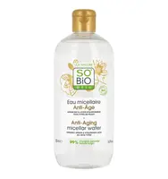 SO’BiO étic Anti-age Précieux Argan Micelární voda s hyaluronem BIO 500 ml