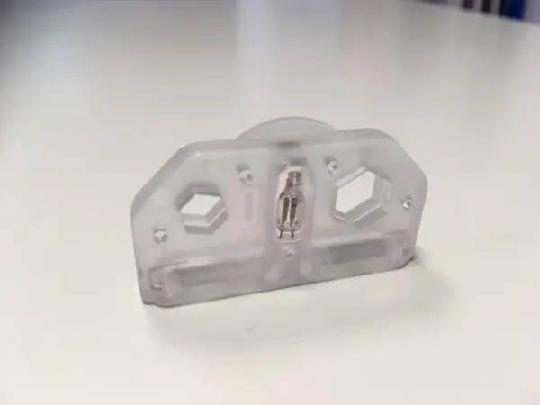 Neonová zkušební výbojka + klíč na dotahování elektrod