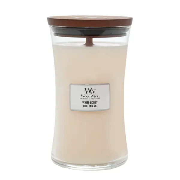 Wood Wick Vonná svíčka White Honey 609 g