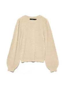 VERO MODA Kardigán 'VMLIMONE'  béžová