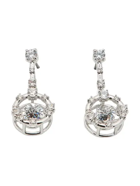 Swarovski Náušnice  strieborná