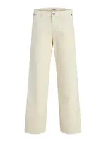 JACK & JONES Nohavice 'JPSTALEX NORREBRO'  biela ako vlna