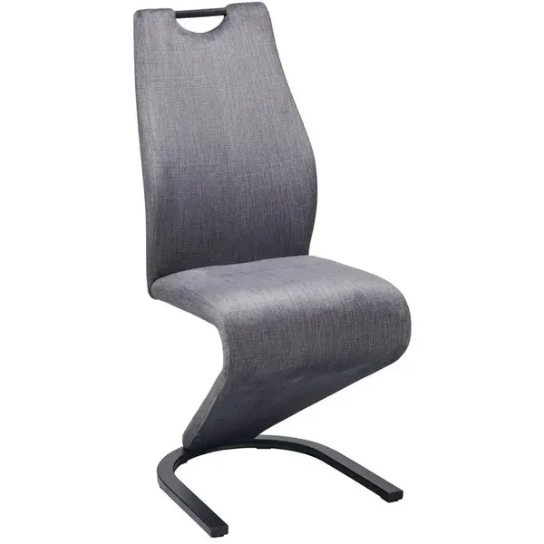 MID.YOU HOUPACÍ ŽIDLE, šedá, černá