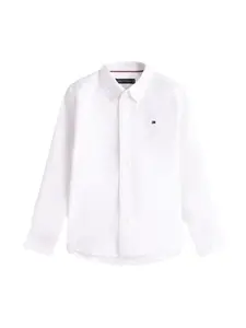 TOMMY HILFIGER Košeľa 'Essential Regular Fit Button-down'  biela