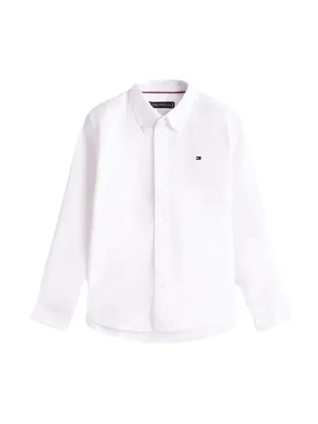 TOMMY HILFIGER Košeľa 'Essential Regular Fit Button-down'  biela