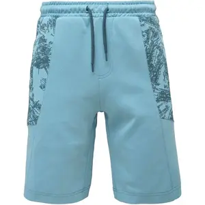 Willard WACIAN Pohodlné pánské úpletové šortky, modrá, velikost XXL