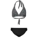 AQUOS TOFIFA Dámské dvoudílné plavky, černá, velikost