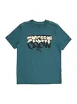 PUMA Tričko 'Mid 90s'  krémová / smaragdová / čierna