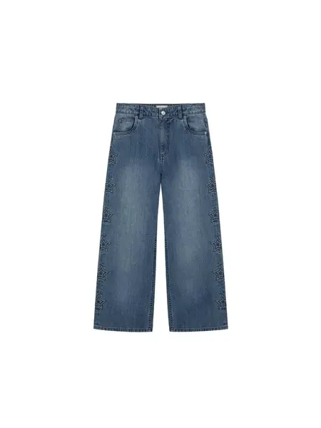 Scalpers Džínsy  modrá denim