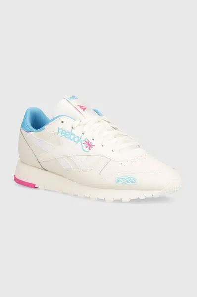 Kožené tenisky Reebok Classic Classic Leather béžová barva, 100074620