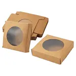 12pcs Square Kraft Paper Storage Gift Boxes
