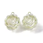 AB Color Transparent Acrylic Pendants