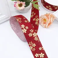 Cotton Flower Print Ribbons