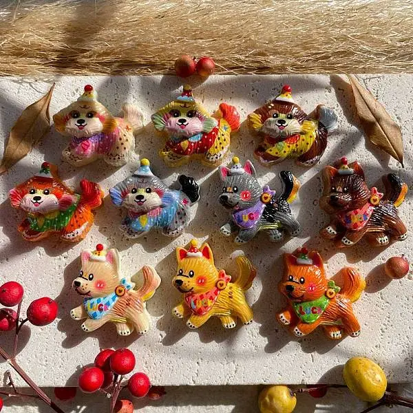 Opaque Resin Cabochons