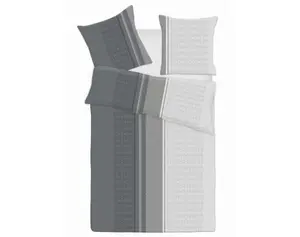 Povlečení Matilde, šedo-bílé