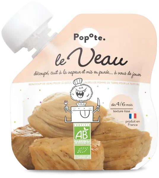 POPOTE kapsička BIO teľacie mäso