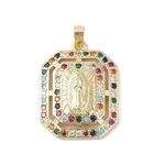 Brass Cubic Zirconia Pendants