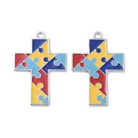 Alloy Enamel Pendants