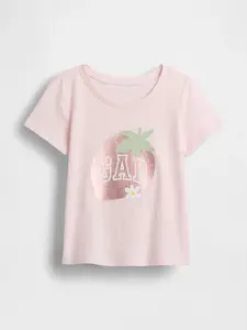 GAP Dívčí tričko s logem