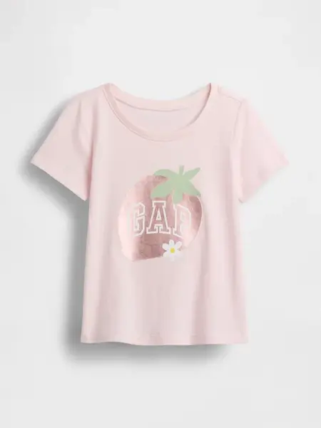 GAP Dívčí tričko s logem