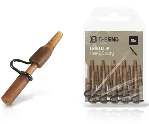 Delphin závěsky heavyc duty theend klip na olovo ground 10 ks