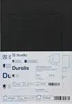 Černý karton Duralis 370g A5, 10 listů