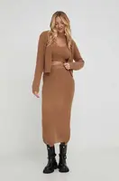 Souprava Answear.LAB hnědá barva