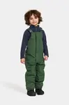 Dětské lyžařské kalhoty Didriksons TARFALA KIDS PANTS zelená barva