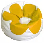 EL SAKC sedací vak FLOWER SK02 bílá SK05 žlutá