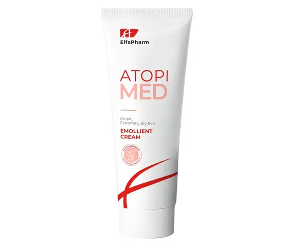 Zjemňující krém na atopickou a velmi suchou pokožku Elfa Pharm Atopi Med Emollient Cream - 75 ml + dárek zdarma