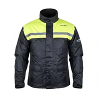 Moto pláštěnka W-TEC Nowet černá-fluo XL