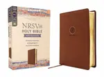 NRSVue, Holy Bible with Apocrypha, Compact, Leathersoft, Brown, Comfort Print - Zondervan