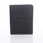 Pánská kožená peněženka černá - Wild Piotr