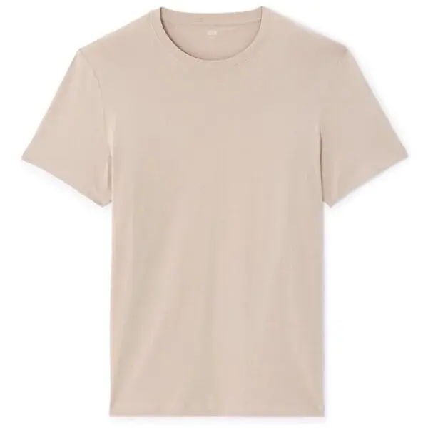 CELIO TEBASE Pánske tričko, béžová, veľkosť