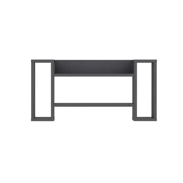 Livetastic NÁSTĚNNÝ REGÁL, antracitová, 80,2/39,2/25,4 cm