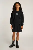 Dívčí šaty Calvin Klein Jeans černá barva, mini, IG0IG02773