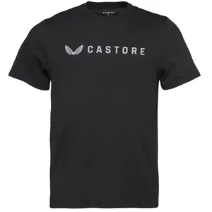 CASTORE SS GRAPHIC T-SHIRT Pánské sportovní triko, černá, velikost