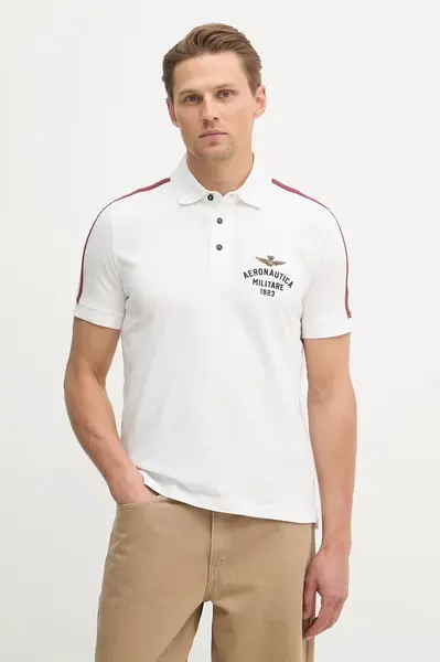 Bavlněné polo tričko Aeronautica Militare