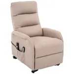 Livetastic MASÁŽNÍ KŘESLO, kov, textil, pískové barvy