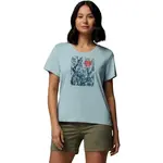 Columbia PARSONS POINT™ SS SCOOP TEE Dámské funkční triko, světle modrá, velikost