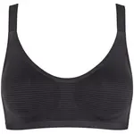 SLOGGI ZERO FEEL AIR BRALETTE Dámská podprsenka, černá, velikost