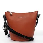 Luxusní crossbody kabelka Graciana, oranžová
