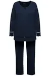 Ulla Popken Pyžamo  tmavomodrá
